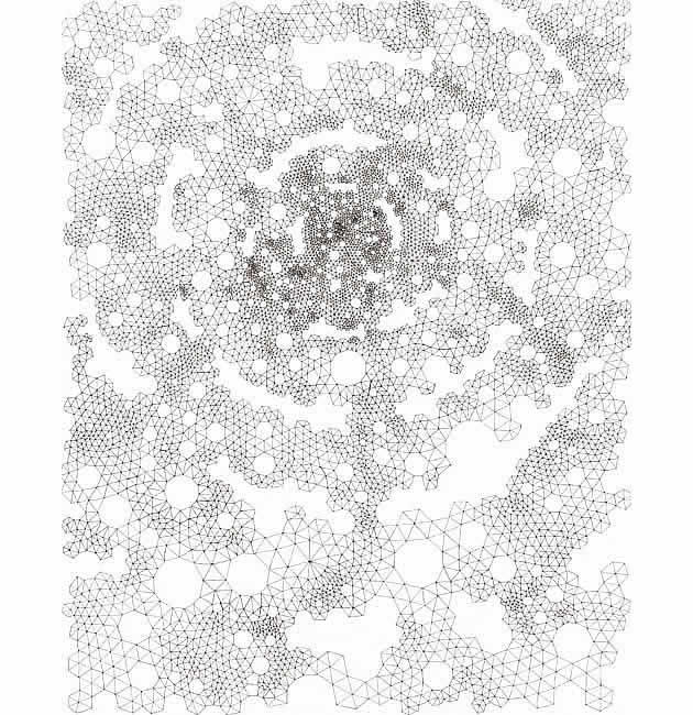 line drawing by bruce pollock