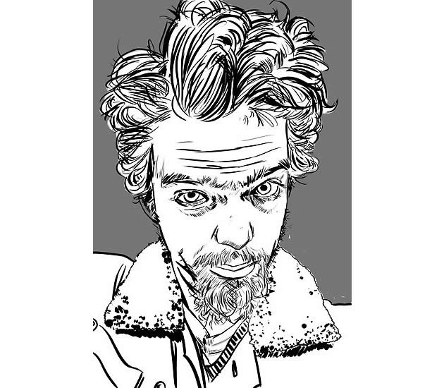Line drawing by Paul McClintock
