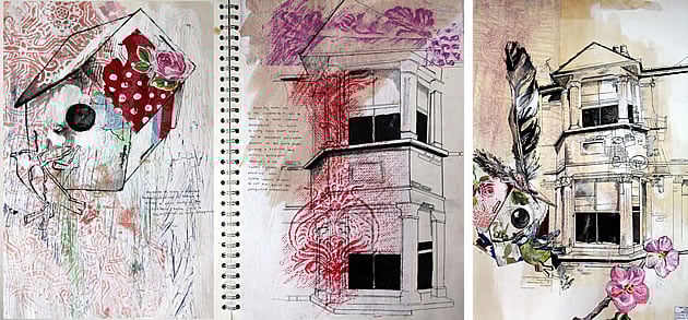 A Level Art architecture project