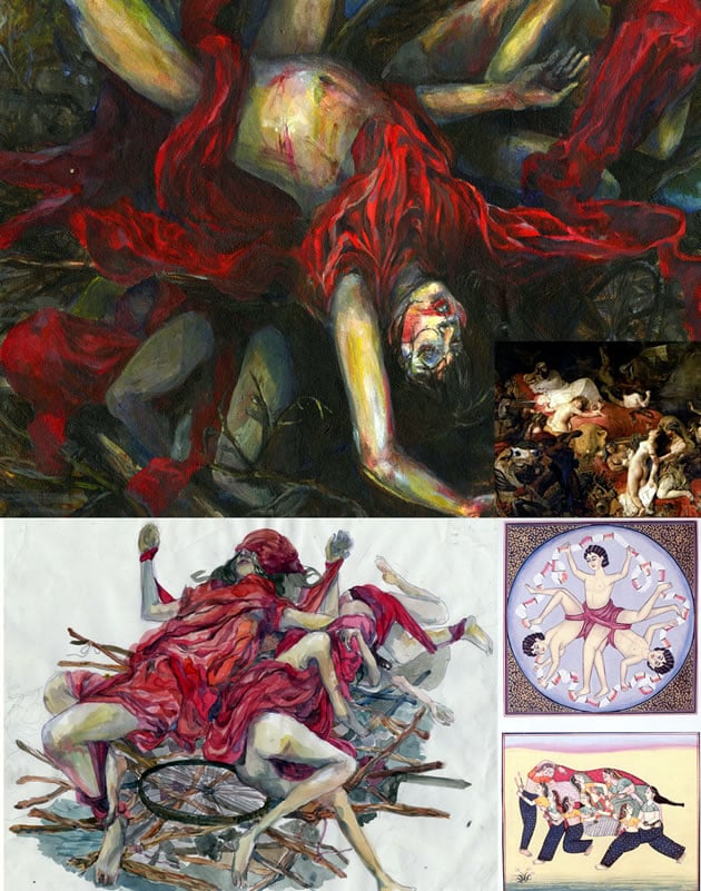a level art work exploring decay