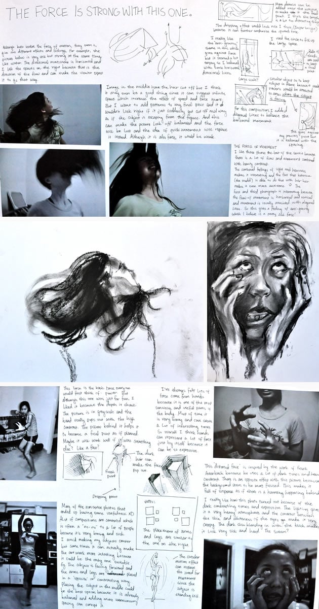 GCSE Art exam prep, Edexcel