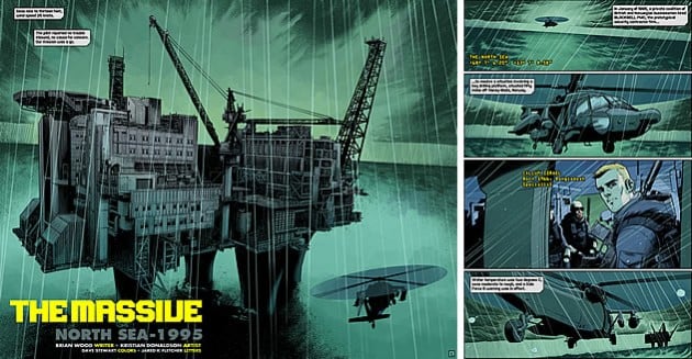 Brian Wood illustration - The Massive