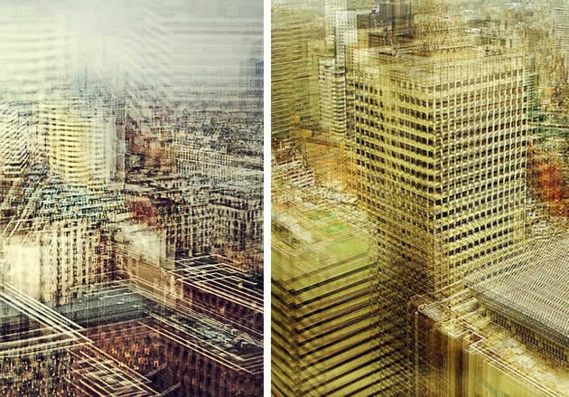 experimental digital manipulation photography by Stephanie Jung