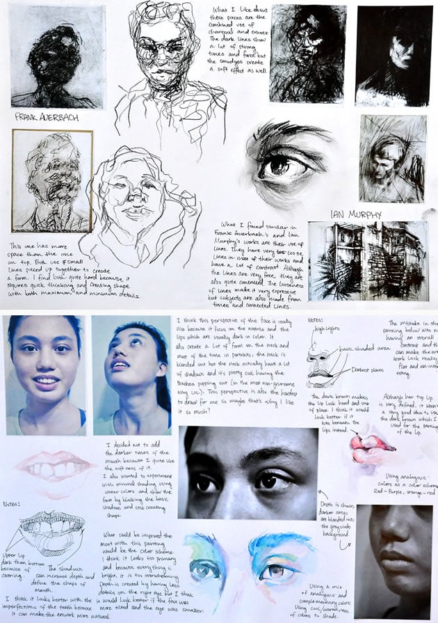An A* GCSE Art Exam: Force