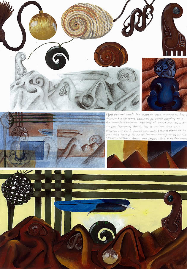 IGCSE Art and Design sketchbook