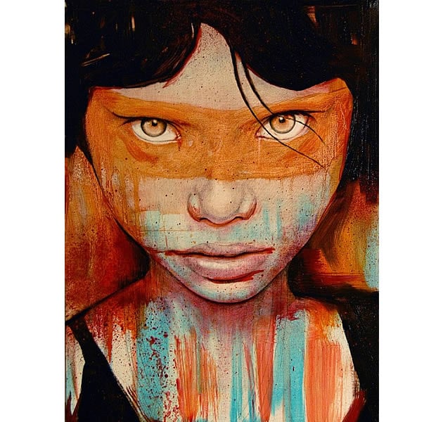 art by michael shapcott - contemporary portrait