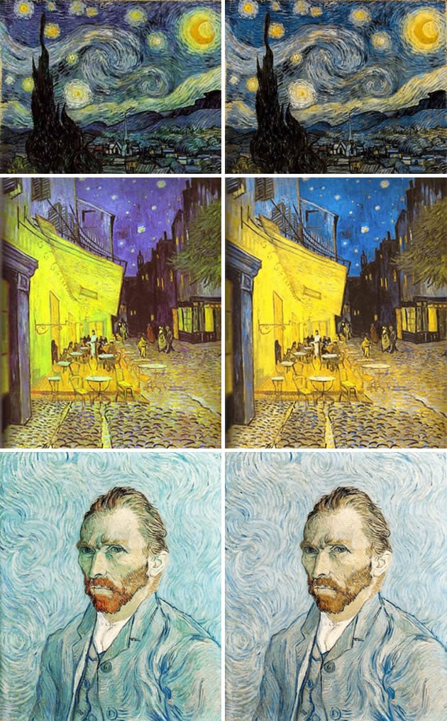 Was van Gogh color blind?