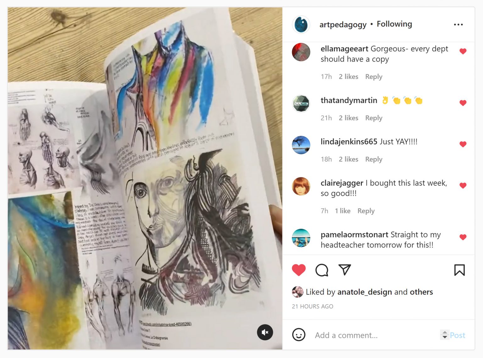 OUR NEW BOOK Outstanding High School Sketchbooks