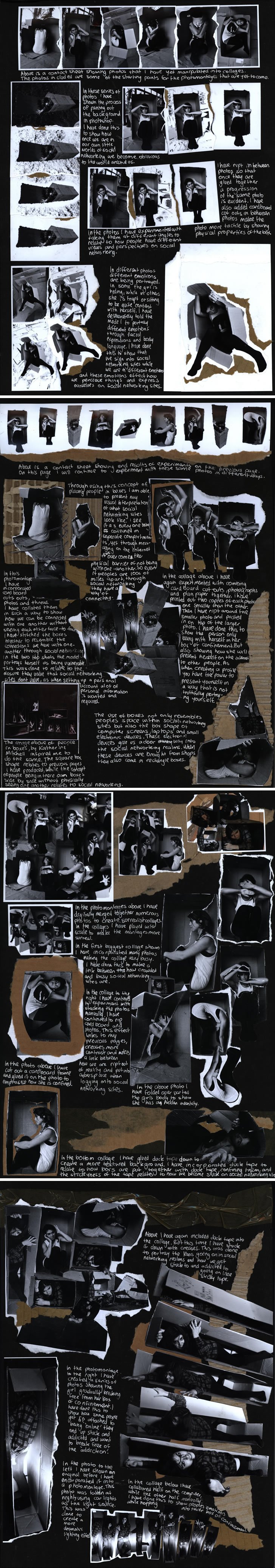 People in boxes: A Level Photography