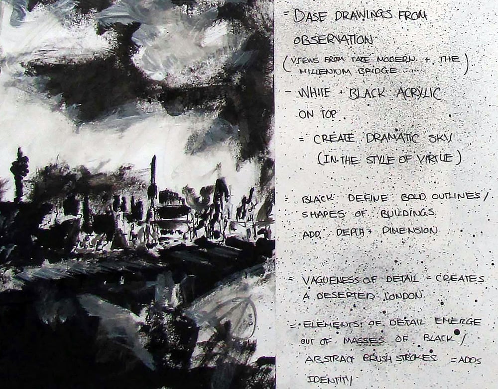 Annotation in A Level Art
