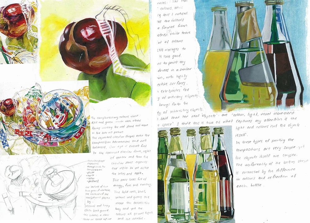 Tips for producing an amazing high school art sketchbook